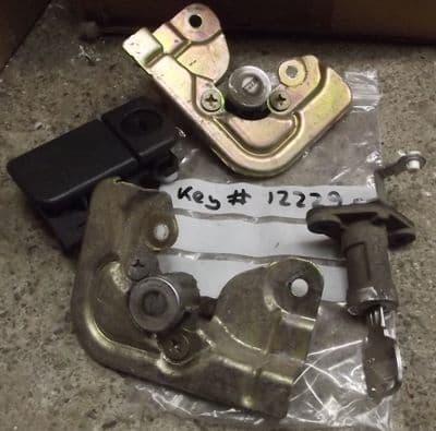 Lock set, partial, with key, Mazda MX-5 mk2.5 2001-05, USED 12229