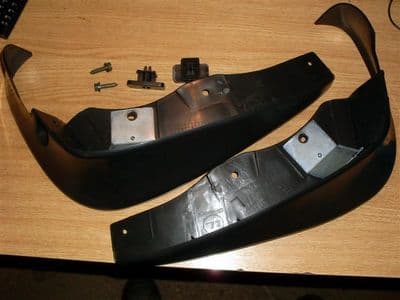 Mudflap set, front, new, Mazda MX-5 mk1, unpainted mud guards