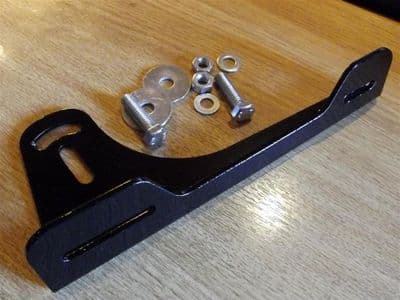 Number plate bracket, offset, aluminium, Mazda MX-5, JASS Performance
