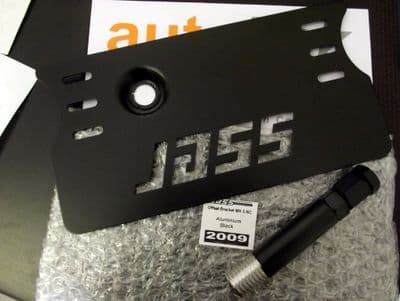 Number plate bracket, offset, aluminium, Mazda MX-5 mk3, JASS Performance