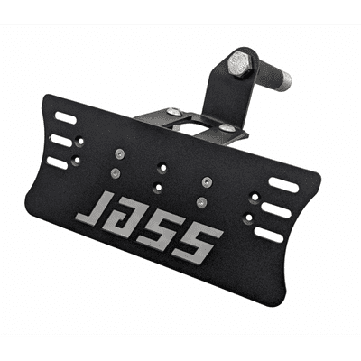 Number plate bracket, offset, aluminium, Mazda MX-5 mk4 ND, JASS Performance