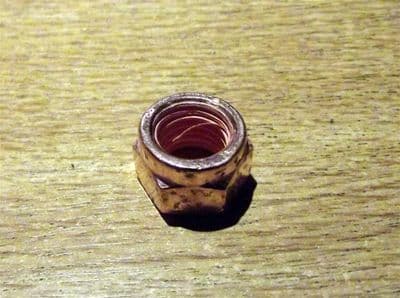 Nut, exhaust downpipe, Mazda MX-5 mk1 & mk2, 813440355