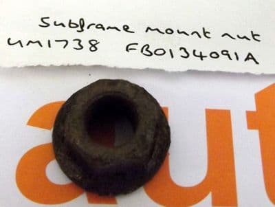 Nut, front or rear subframe mounting, MX-5 mk1 & mk2, FB0134091A, USED