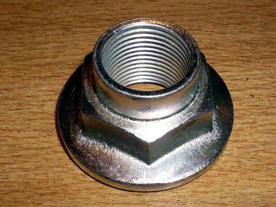 Nut, front / rear hub, 29mm, genuine Mazda MX-5, D06Y33042