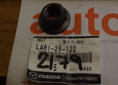 Nut, rear lateral link arm, r/h, Mazda Bongo, LA0128122