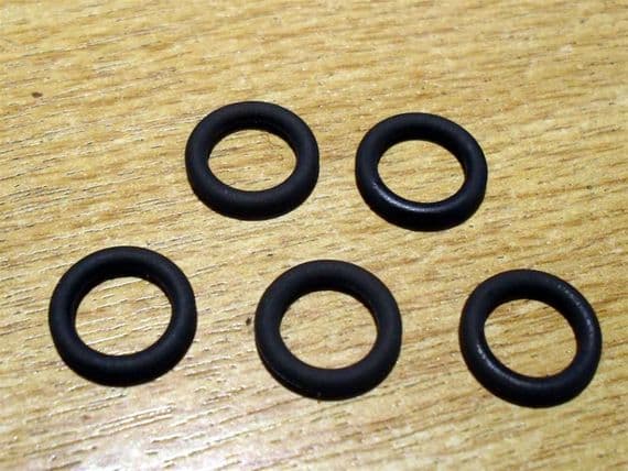 O-ring set, fuel rail & injectors, Mazda MX-5 mk1, aftermarket, 857413253