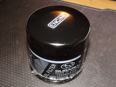 Oil filter, genuine Subaru Forester, Impreza, Justy, Legacy, Vivio, small type, 15208AA010