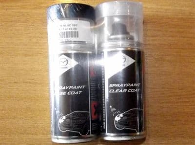 Paint spray kit, genuine Mazda, 32C, Phantom Blue