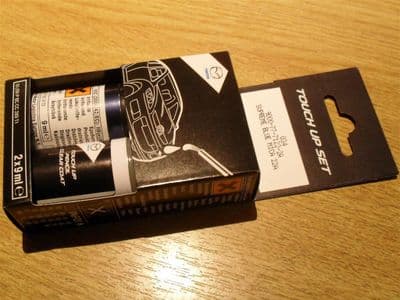 Paint touch up kit, genuine Mazda, 22A Supreme Blue mica