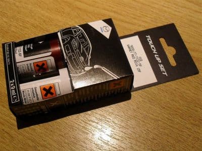 Paint touch up kit, genuine Mazda, 25F Garnet Red mica