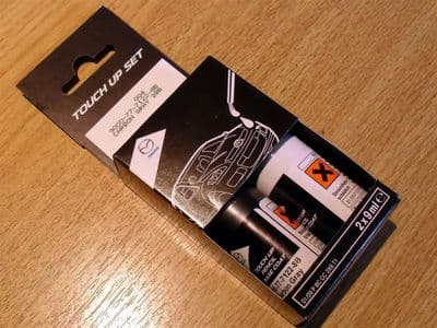 Paint touch up kit, genuine Mazda, 28B Carbon Grey