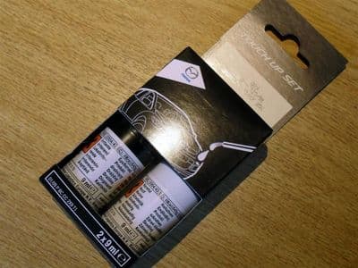 Paint touch up kit, genuine Mazda, 35N Sparkling Black met