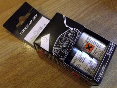 Paint touch up kit, genuine Mazda, 36C Metropolitan Grey