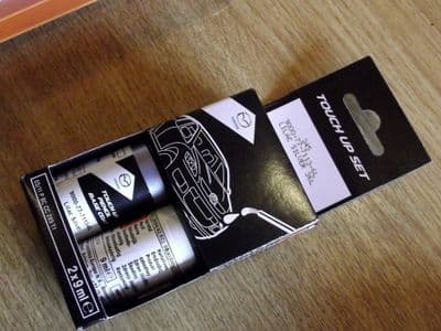 Paint touch up kit, genuine Mazda, 36L Lilac Silver met.