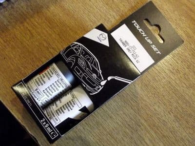 Paint touch up kit, genuine Mazda, 6Z Thunder Grey mica