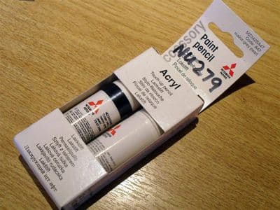 Paint touch up, Mitsubishi Mainz Grey pearl, A47