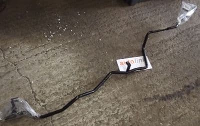 Pipe, coolant, Mazda Bongo, small bore metal, r/h to rear heater a/c unit, S09A6122YA