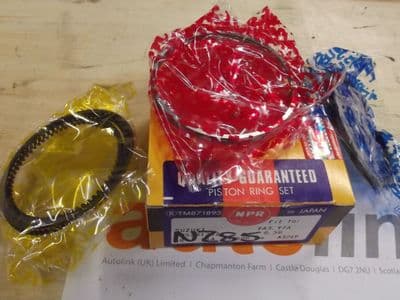 Piston ring set, Suzuki F6A, 121401-50E50, +0.50 oversize