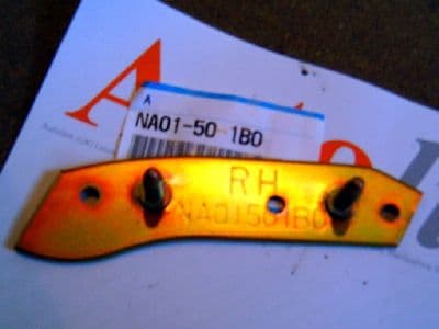 Plate, front bumper to wing, Mazda MX-5, r/h, right hand, NA01501B0