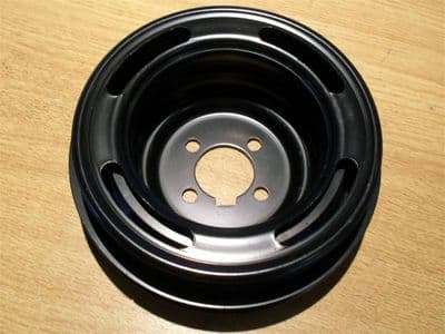 Pulley, crankshaft outer, Mazda MX-5 1.6 mk1 1989-90, LWSC 4-slot, B6S711401A, new