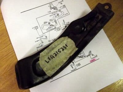 Radiator mounting lower l/h bracket, Mazda MX-5 mk3, LFG215231, USED