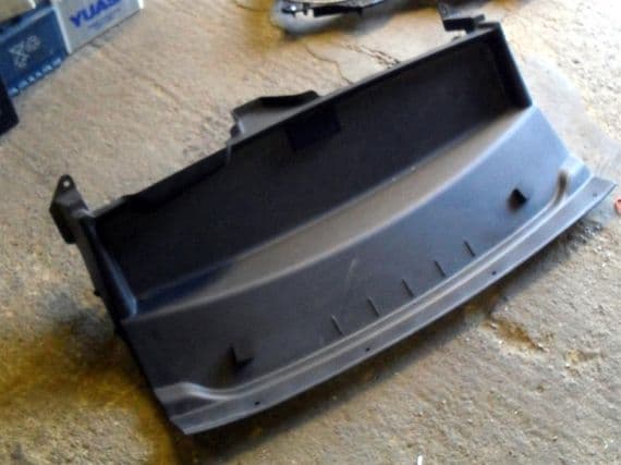 Rear deck / parcel shelf trim, MX-5 mk3 soft top