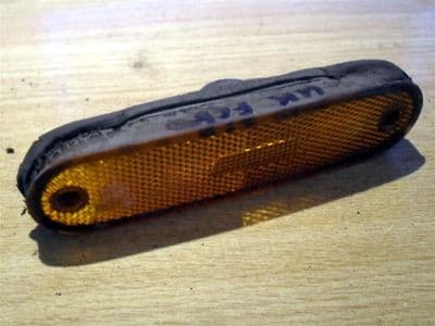 Reflector, front l/h, orange, Mazda MX-5 mk1 & mk2, left hand, USED