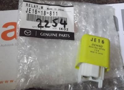 Relay, fuel injection, Mazda MX-5 mk1, Bongo, JE1618811, B6S8, 056700-8780