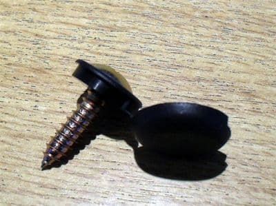 Screw, capped, MX-5 mk2 centre console, black, B50168D11B00