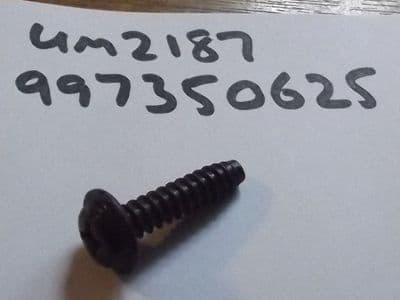 Screw, door handle / armrest mount, short, 25mm, Mazda MX-5 mk1, 997350625, USED