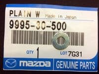 Screw & washers, rear bumper corner slide mount, Mazda MX-5 mk1, 908630516