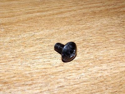 Screw, windblocker fitting, Mazda MX-5 mk2, wind deflector, 998340612B, USED