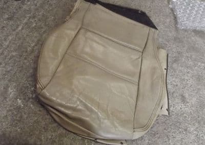 Seat cover, base, l/h, beige leather, MX-5 / Eunos Roadster 1.8 mk1, left hand, USED 04