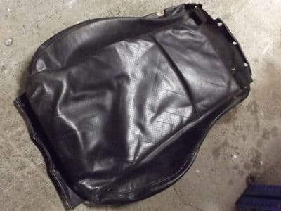Seat cover, base, l/h, black leather, MX-5 / Roadster mk2.5, 2001-05, USED 11