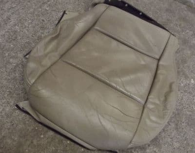 Seat cover, base, r/h, beige leather, MX-5 / Roadster 1.8 mk2 Icon, right hand, USED 01