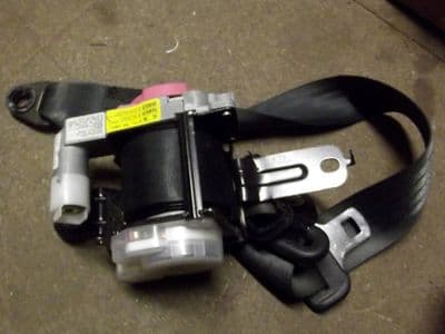Seatbelt, black, Mazda MX-5 mk2.5, with pretensioner, NC8257L30D00, USED
