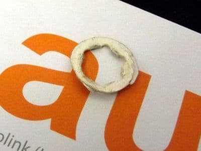 Seatbelt mounting bolt nylon washer, Mazda MX-5, USED