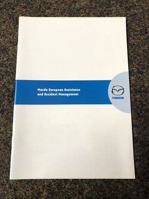 Service book European Assistance, Mazda MX-5 mk3, 09/2006, 810077525, USED