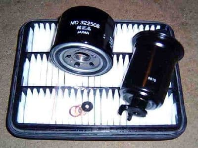 Service filter kit, Chariot, RVR, 2.0 petrol 4G63