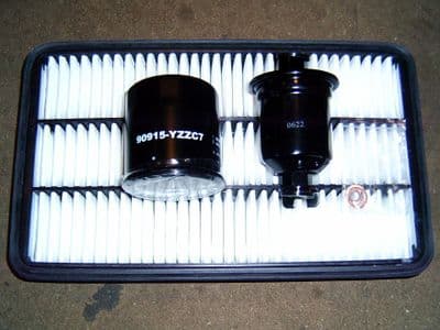 Service kit, Toyota Celica 2.0, 1994-99, filters only