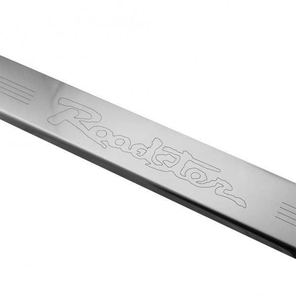 Sill kick plates stainless steel Mazda MX5 mk3 Roadster logo JASS