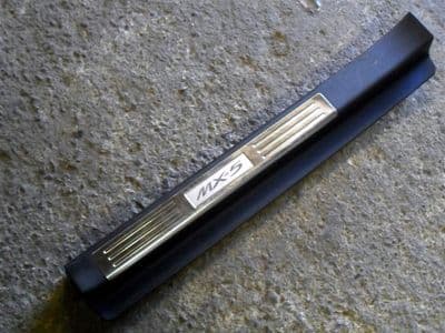 Sill trim plate, MX-5 mk3, l/h, s/s, USED