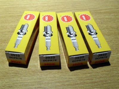 Spark Plug set, Mitsubishi Pajero Junior, Jr 1.1i, NGK DCPR7E