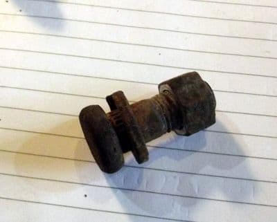 Stud, diff to driveshaft flange, Mazda MX-5, with nut & washer, USED