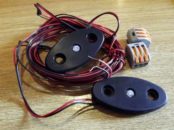 Sunvisor mount interior light kit, Mazda MX-5 mk1 & mk2, JASS Performance