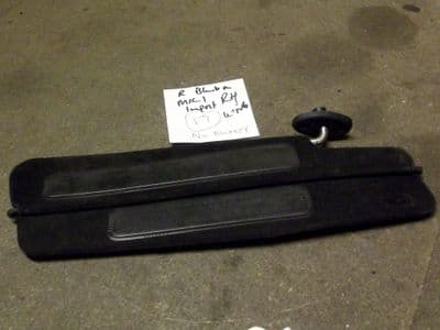 Sunvisor, r/h, split type, Eunos Roadster, Mazda MX-5 mk1,  right hand, USED