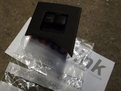 Switch, electric windows, Mazda MX-5 mk3 soft top, USED