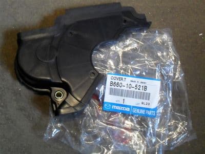 Timing belt cover, Mazda MX-5, middle, B66010521B, New