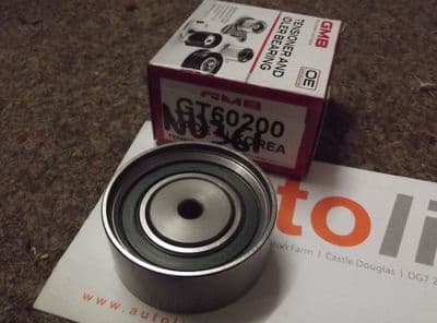 Timing belt idler pulley, Mitsubishi Pajero Mini DOHC, for 147T belt, MD313329