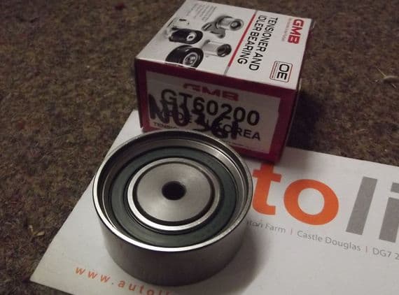 Timing belt idler pulley, Mitsubishi Pajero Mini DOHC, for 147T belt, MD313329